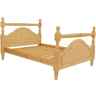 Single Premier Oxford Pine Low End Bed (3ft) - Free Delivery*