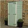 2 x 2 Tongue and Groove Wooden Garden Store - Single door - 12mm Wall Thickness