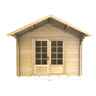 3m x 3m (10 x 10) Log Cabin (2035) - Double Glazing (34mm Wall Thickness)