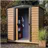 6 x 5 Deluxe Woodvale Metal Shed FLOOR INCLUDED (1.94m x 1.51m)