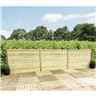 4FT (1.22m) Horizontal Pressure Treated 12mm Tongue & Groove Fence Panel