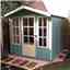 7 x 7 (2.05m x 1.98m) - Premier Wooden Summerhouse - Single Door - 12mm T&G Walls - Floor - Roof