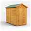 8 x 4 Premium Tongue And Groove Apex Shed - Single Door - Windowless - 12mm Tongue And Groove Floor And Roof