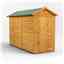 10 x 4 Premium Tongue And Groove Apex Shed - Single Door - Windowless - 12mm Tongue And Groove Floor And Roof