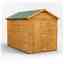 10 x 6 Premium Tongue And Groove Apex Shed - Single Door - Windowless - 12mm Tongue And Groove Floor And Roof