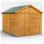 10 x 8 Premium Tongue and Groove Apex Shed - Single Door - Windowless - 12mm Tongue and Groove Floor and Roof