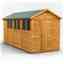 14 x 6 Premium Tongue And Groove Apex Shed - Double Doors - 6 Windows - 12mm Tongue And Groove Floor And Roof