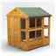 6 x 6 Premium Tongue And Groove Apex Potting Shed - Single Door - 10 Windows - 12mm Tongue And Groove Floor And Roof