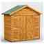 6 x 3  Premium Tongue And Groove Apex Bike Shed - 12mm Tongue And Groove Floor And Roof