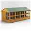 18 x 8 Premium Tongue and Groove Apex Potting Shed - Double Door - 26 Windows - 12mm Tongue and Groove Floor and Roof	