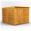 8 x 8 Premium Tongue And Groove Pent Shed - Double Doors - Windowless - 12mm Tongue And Groove Floor And Roof