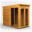 4 x 8 Premium Tongue and Groove Pent Summerhouse - Double Doors - 12mm Tongue and Groove Floor and Roof