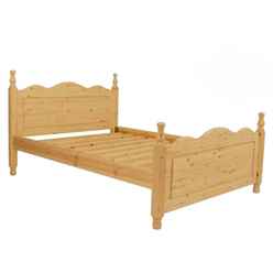 Single Premier Moscow Pine Low End Bed - 3ft - Free Delivery*