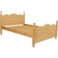 Single Premier Moscow Pine High End Bed (3ft) - Free Delivery*