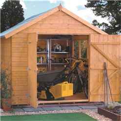 12 x 8 Deluxe Tongue and Groove Shed (12mm Tongue and Groove Floor)
