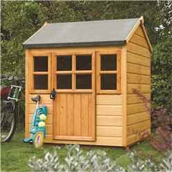 4 x 4 Deluxe Little Lodge Playhouse (1.25m x 1.29m)	