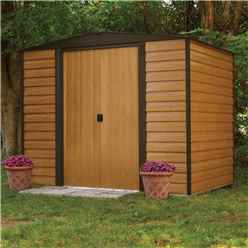  8 X 6  Woodvale Metal Sheds Includes Floor (2530mm X 1810mm)