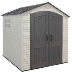 7 x 7 Duramax Plus Plastic Apex Shed with Plastic Floor (2.15m x 2.14m)