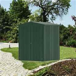 6 x 5 Premier Heavy Duty Metal Dark Green Shed (1.72m x 1.56m)