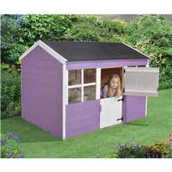 6ft x 4ft Apricot Playhouse