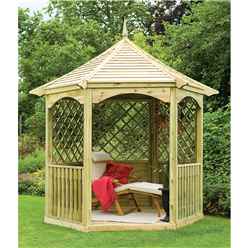 9ft x 8ft Burford Gazebo - Assembled