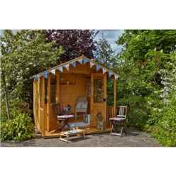 8ft x 8ft Hollington Summerhouse - Assembled