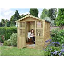 6ft x 6ft Stroud Summerhouse - Assembled