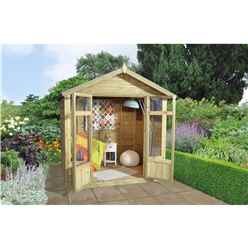 7ft x 5ft Tetbury Summerhouse - Assembled