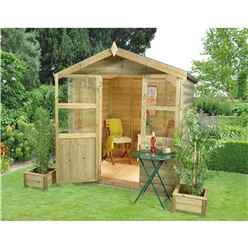6ft x 6ft Charlbury Summerhouse - Assembled