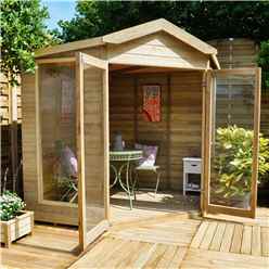 7ft x 7ft Blockley Summerhouse - Assembled