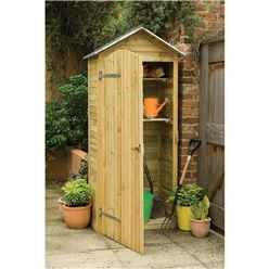 3ft x 2ft Tall Garden Store - Assembled