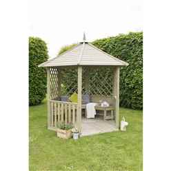 9 x 8 Burford Gazebo - Assembled 