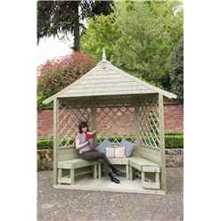 9 x 8 Half Burford Arbour