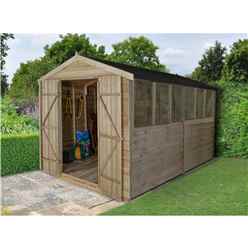 8 x 12 Pressure Treated Apex Workshop