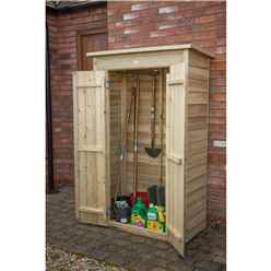 INSTALLATION - Pent Tall Garden Store - Pressure Treated - INCLUDES INSTALLATION