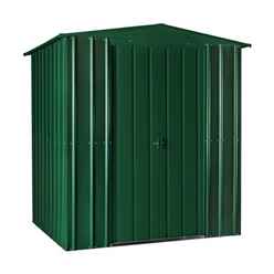 6 x 3 Apex Heritage Green Solid Metal Shed (1.71m X 0.82m)