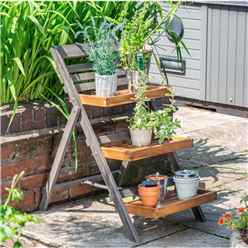 Hardwood Small Plant Ladder