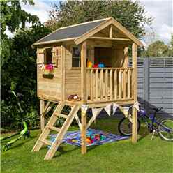6'6" x 6' 2" Lookout Playhouse (2.05m X 1.89m)