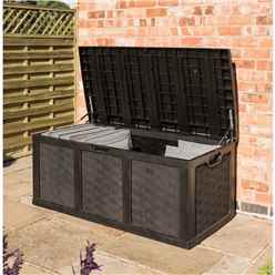 2.5 x 5.2 Plastic Graphite Cushion Storage Box (634 Litres)