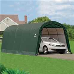 10 x 15 Round Top Auto Shelter