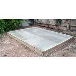 20ft x 10ft Concrete Base (*only available in England and Wales)