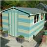 10 x 8 (2.99m x 2.39m) - Tongue And Groove - Wooden Apex Workshop - 12mm Tongue And Groove Floor and Roof