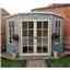 7 x 7 (1.98m x 2.05m) - Premier Corner Wooden Summerhouse - Double Doors - 12mm T&G Walls & Floor