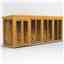 16 x 4 Premium Tongue And Groove Pent Summerhouse - Double Doors - 12mm Tongue And Groove Floor And Roof