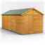 18 x 8  Premium Tongue and Groove Apex Shed - Single Door - Windowless - 12mm Tongue and Groove Floor and Roof