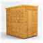 4 x 6  Premium Tongue And Groove Pent Shed - Single Door - Windowless - 12mm Tongue And Groove Floor And Roof