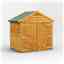 6 x 4  Premium Tongue And Groove Apex Bike Shed - 12mm Tongue And Groove Floor And Roof