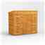 6 x 3 Premium Tongue And Groove Pent Bike Shed - 12mm Tongue And Groove Floor And Roof