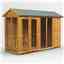 10 x 4 Premium Tongue And Groove Apex Summerhouse - Double Doors - 12mm Tongue And Groove Floor And Roof