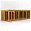 20 x 8 Premium Tongue And Groove Pent Summerhouse - Double Doors - 12mm Tongue And Groove Floor And Roof